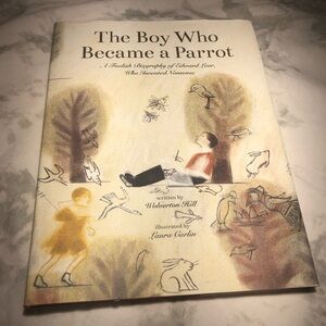 The Boy Who Became A Parrot Illustrated Hardback Book by Wolverton Hill, New
